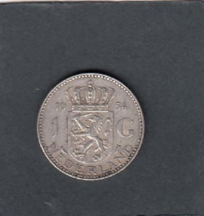 Beschrijving: 1 Gulden JULIANA 